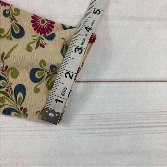 Tea Collection Kids Yellow Floral Long Sleeve V-Neck Casual Dress Size 12 - Picture 7 of 8